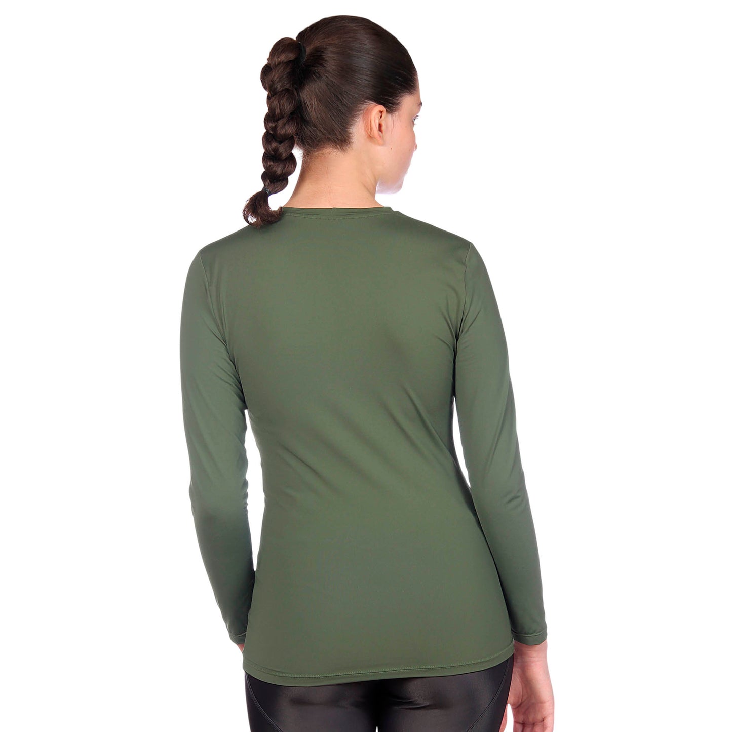Camiseta Feminina Manga Longa Final Tech Verde