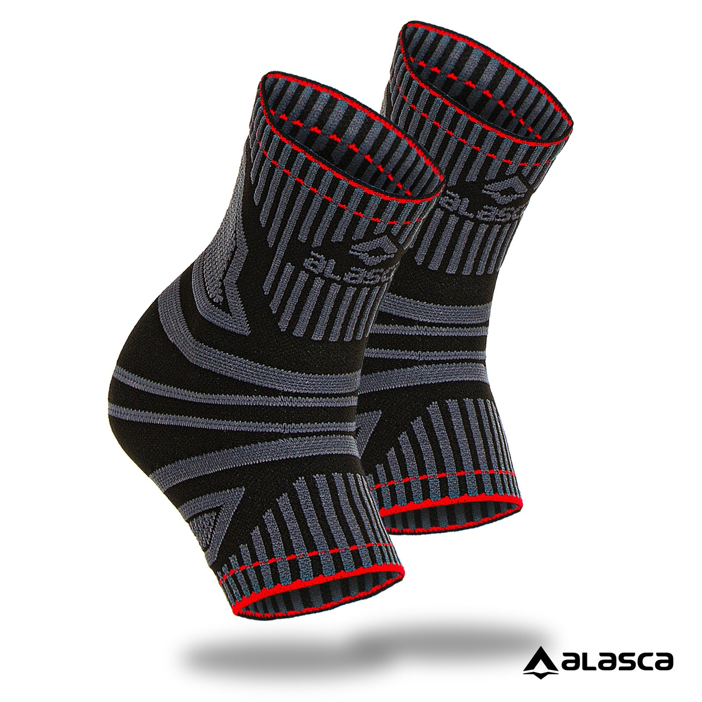 Par Tornozeleira de Compressão Prime - Tecnologia Knit 3D Alasca Tecnologia LtdaTornozeleira