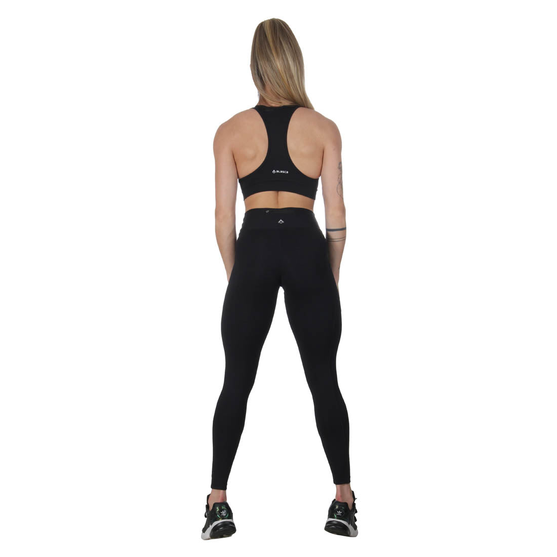 Top Feminino Basic Emana Preto Alasca