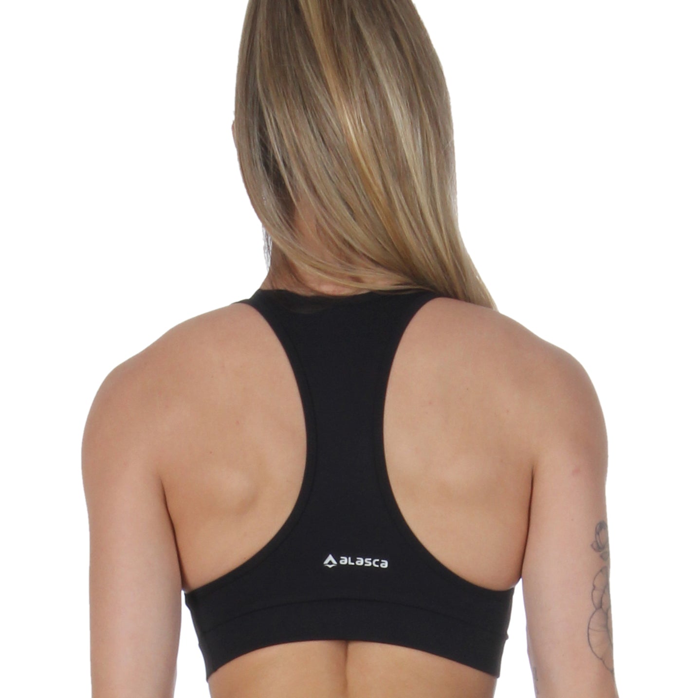 Top Feminino Basic Emana Preto Alasca