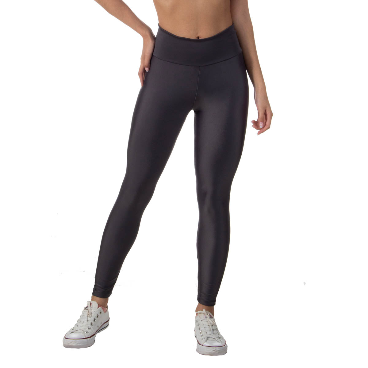 Legging Feminina Essential Cinza Alasca