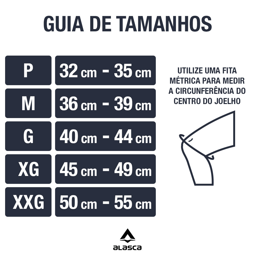 Joelheira X-Premium Alasca