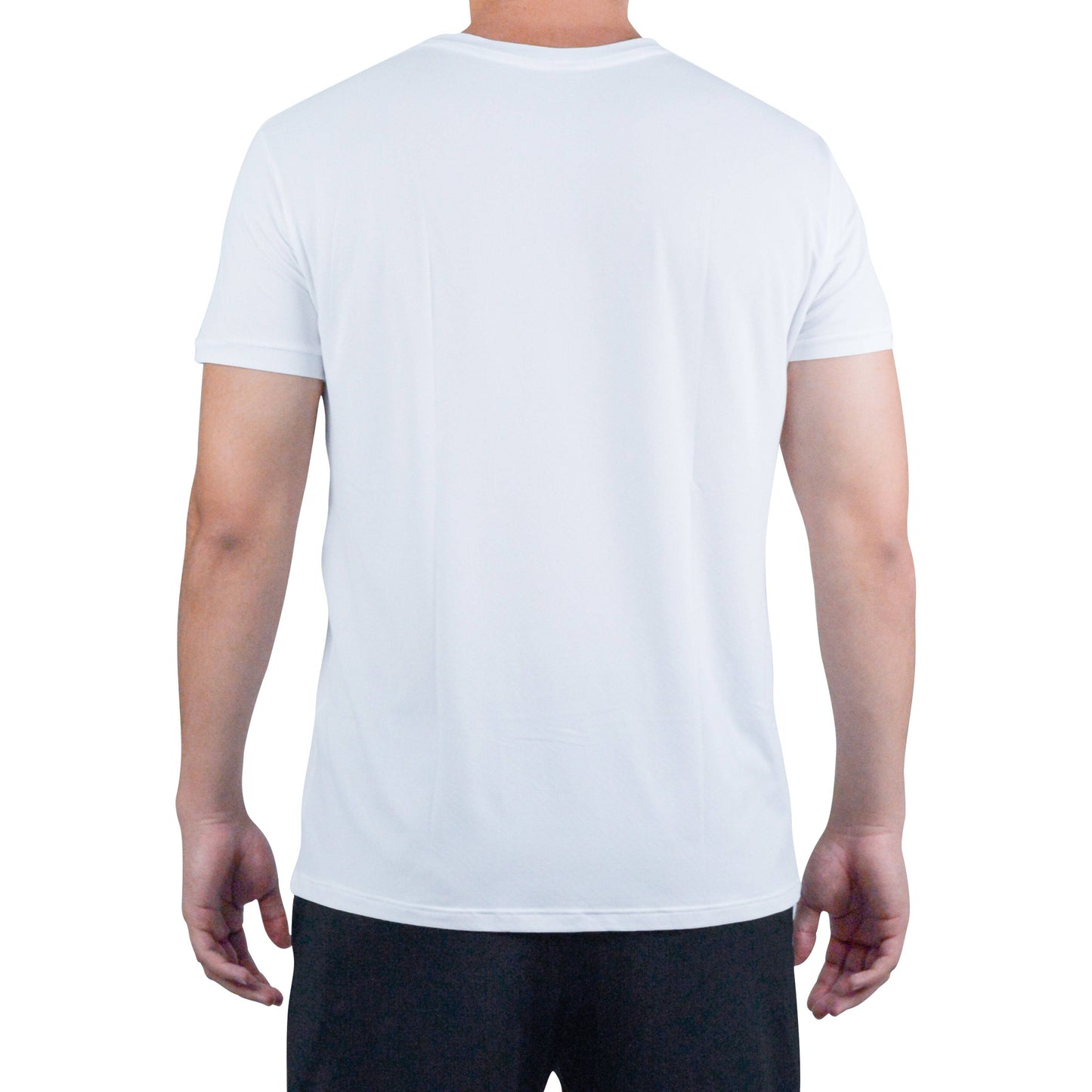 Camiseta Masculina Manga Curta Essential Branca Alasca
