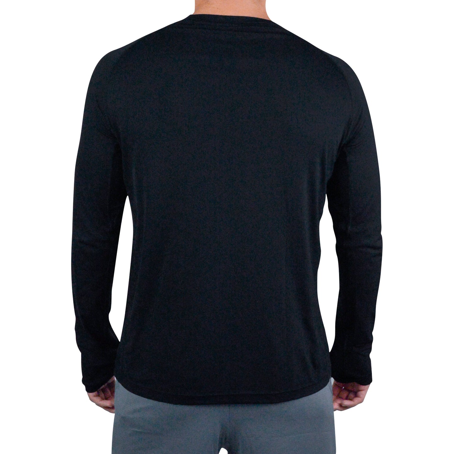 Camiseta Masculina Manga Longa Final Tech Preta Alasca