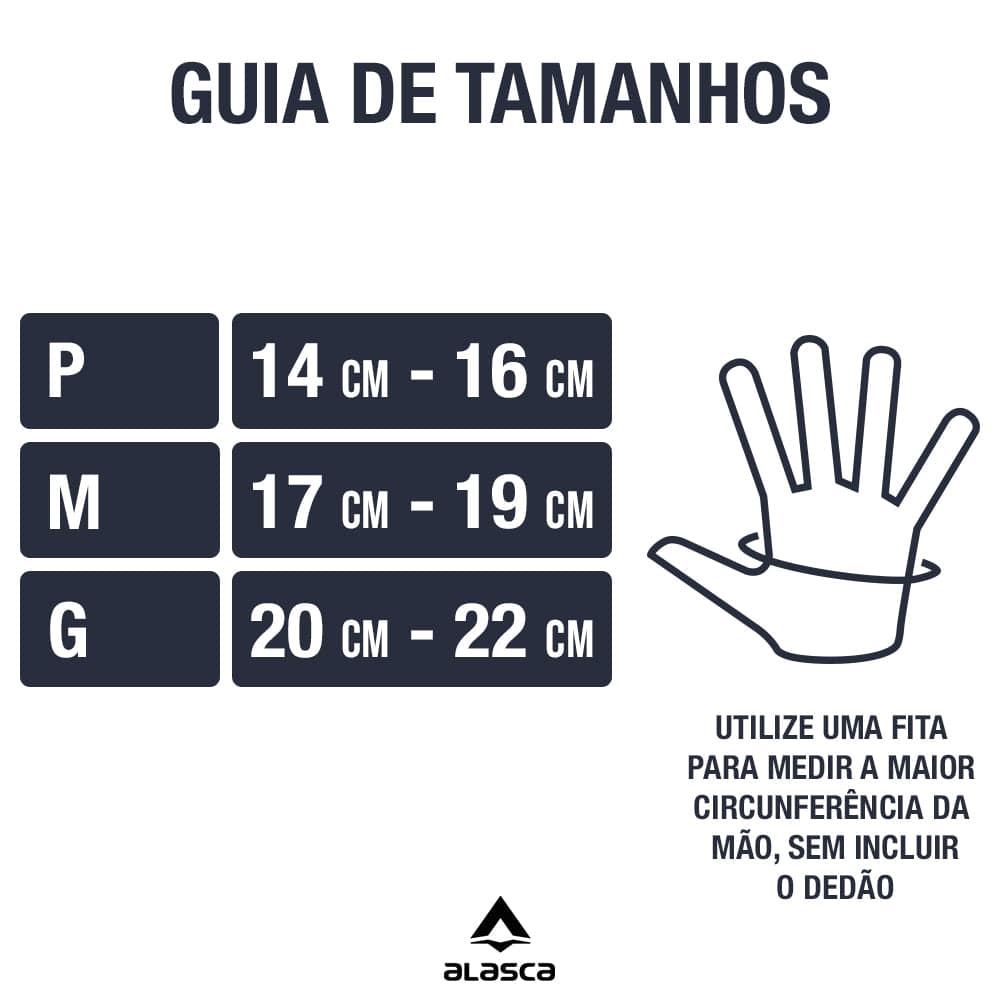 Luvas Profissional ForceGrip Alasca